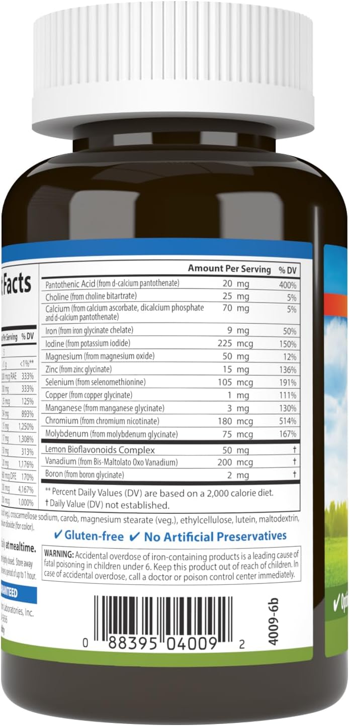 Carlson - Super 1 Daily, Vegetarian Multiple – Protección celular: Algunos nutrientes actúan como antioxidantes, – Image 3