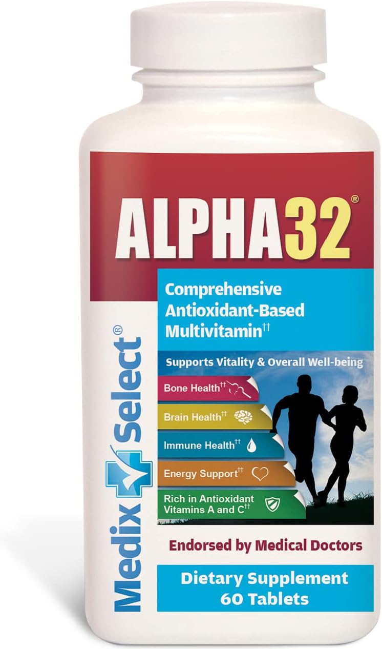 Medix Select ALPHA32 - Multivitamínico Antioxidante
