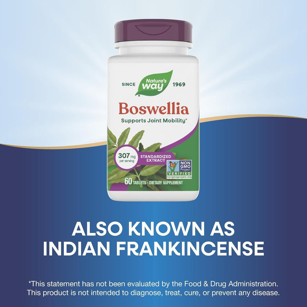Nature's Way Boswellia Extracto Estandarizado, 60 Cápsulas