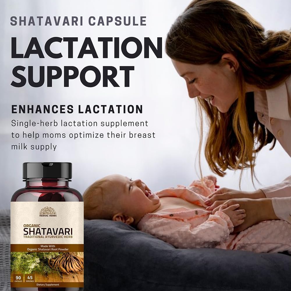 Shatavari Cápsulas 1000mg – 90 Cápsulas Veganas – Complemento Ayurvédico para la Mujer