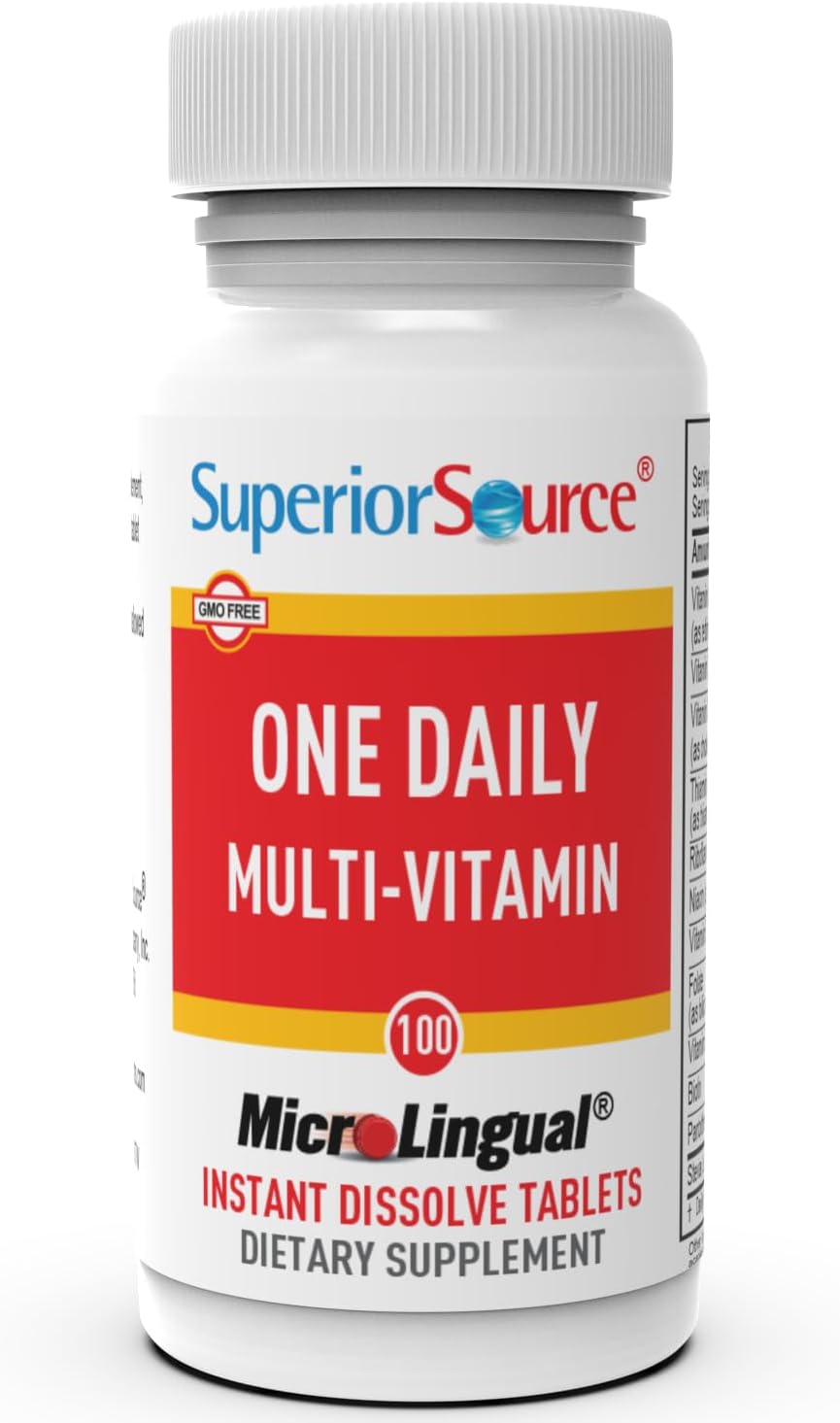 Multivitamínico Diario Superior Source, 100 comprimidos de disolución instantánea