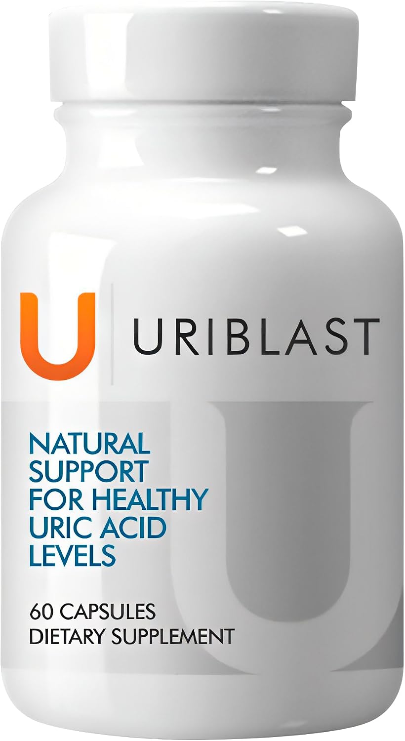 Uriblast Apoyo Natural al Ácido Úrico - Cápsulas (30 días)