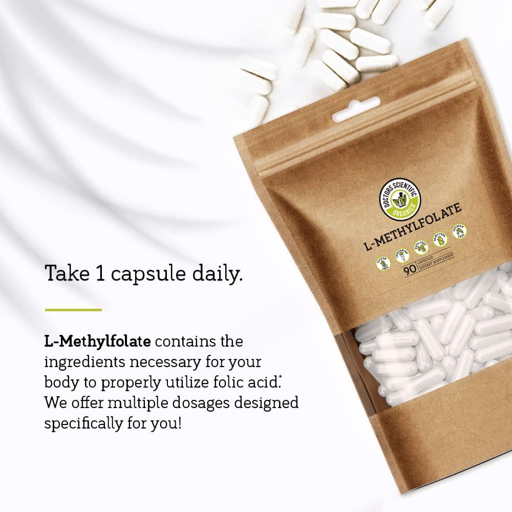 DSO L-Metilfolato 1 mg - 90 Cápsulas Veganas