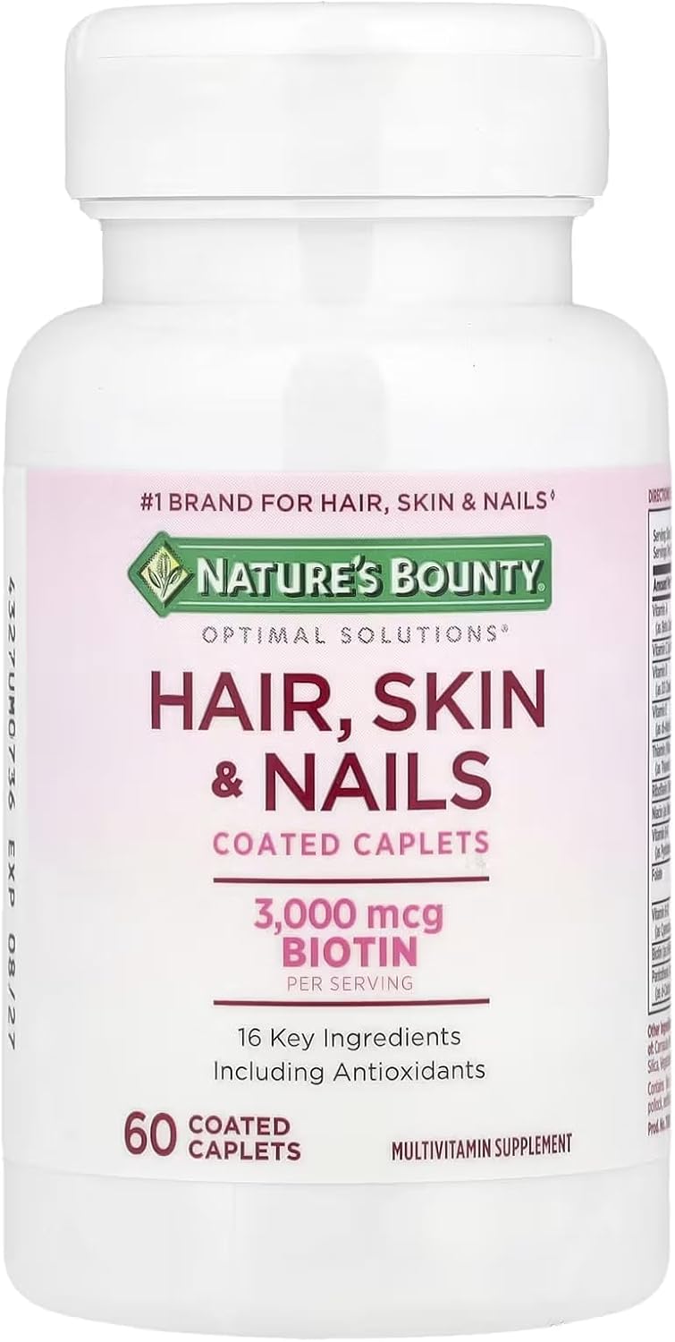 Nature's Bounty Cabello, Piel y Uñas, 60 cápsulas