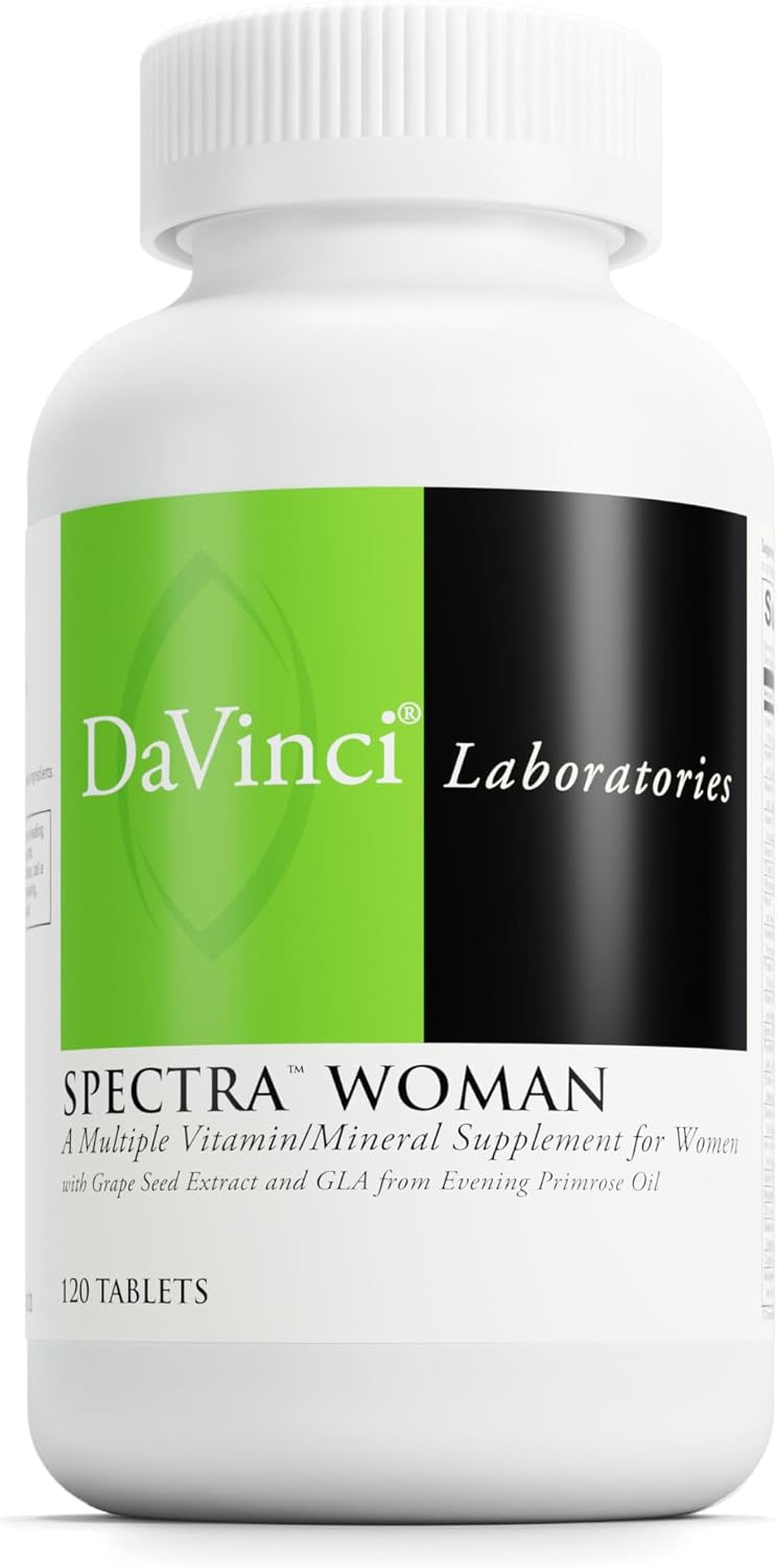 DaVinci Labs Spectra Woman - Complemento Multivitamínico y Mineral para Mujer