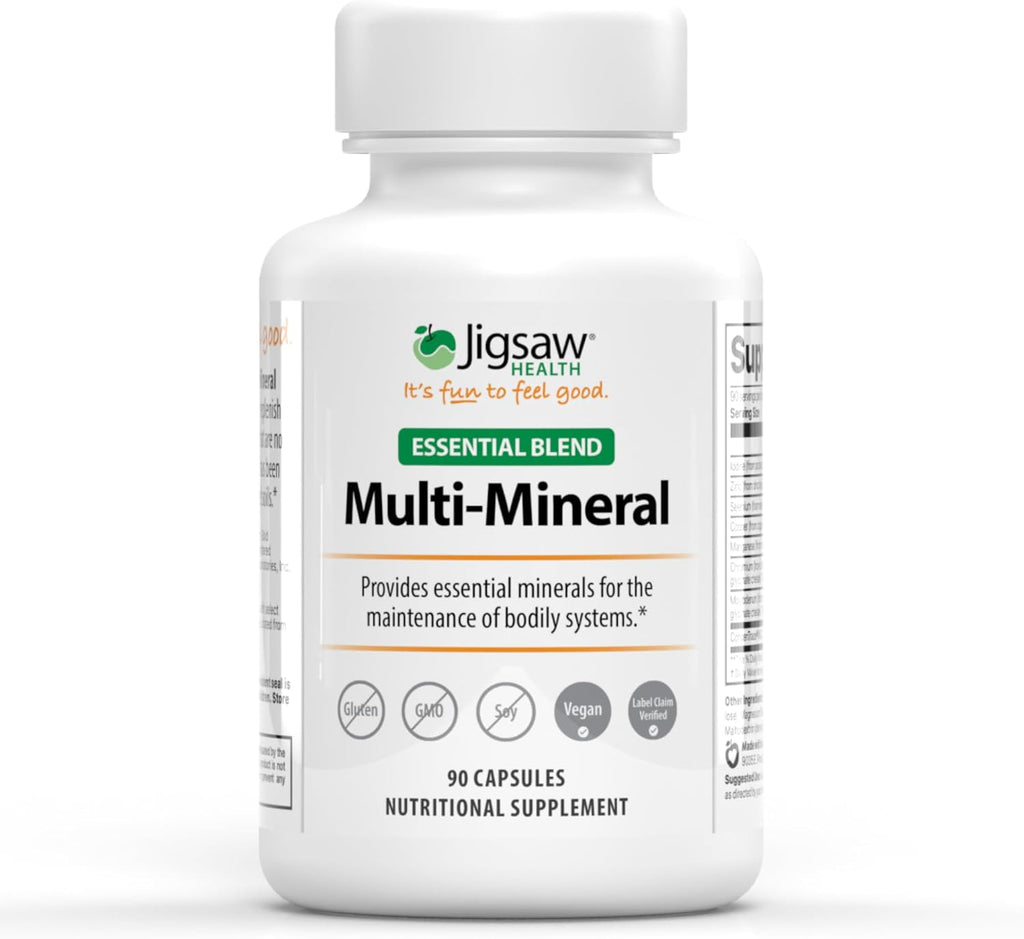 Jigsaw Health Multi-Mineral Essential Blend – 90 Cápsulas (90 Dosis)