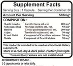 Planet Ayurveda Bone Support, 500mg Cápsulas Vegetales - 2 Frascos