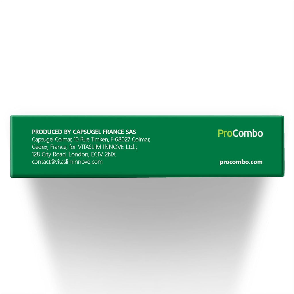 ProCombo - El simbiótico inteligente con liberación dirigida de bacterias buenas. Fórmula de doble cápsula y líquido para resultados rápidos. 1 cápsula al día. Probado en laboratorio (Envase de 1)
