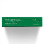 ProCombo - El simbiótico inteligente con liberación dirigida de bacterias buenas. Fórmula de doble cápsula y líquido para resultados rápidos. 1 cápsula al día. Probado en laboratorio (Envase de 1)