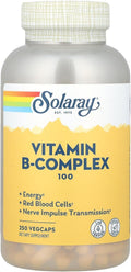 Solaray B-Complex 100 mg, 250 capsules