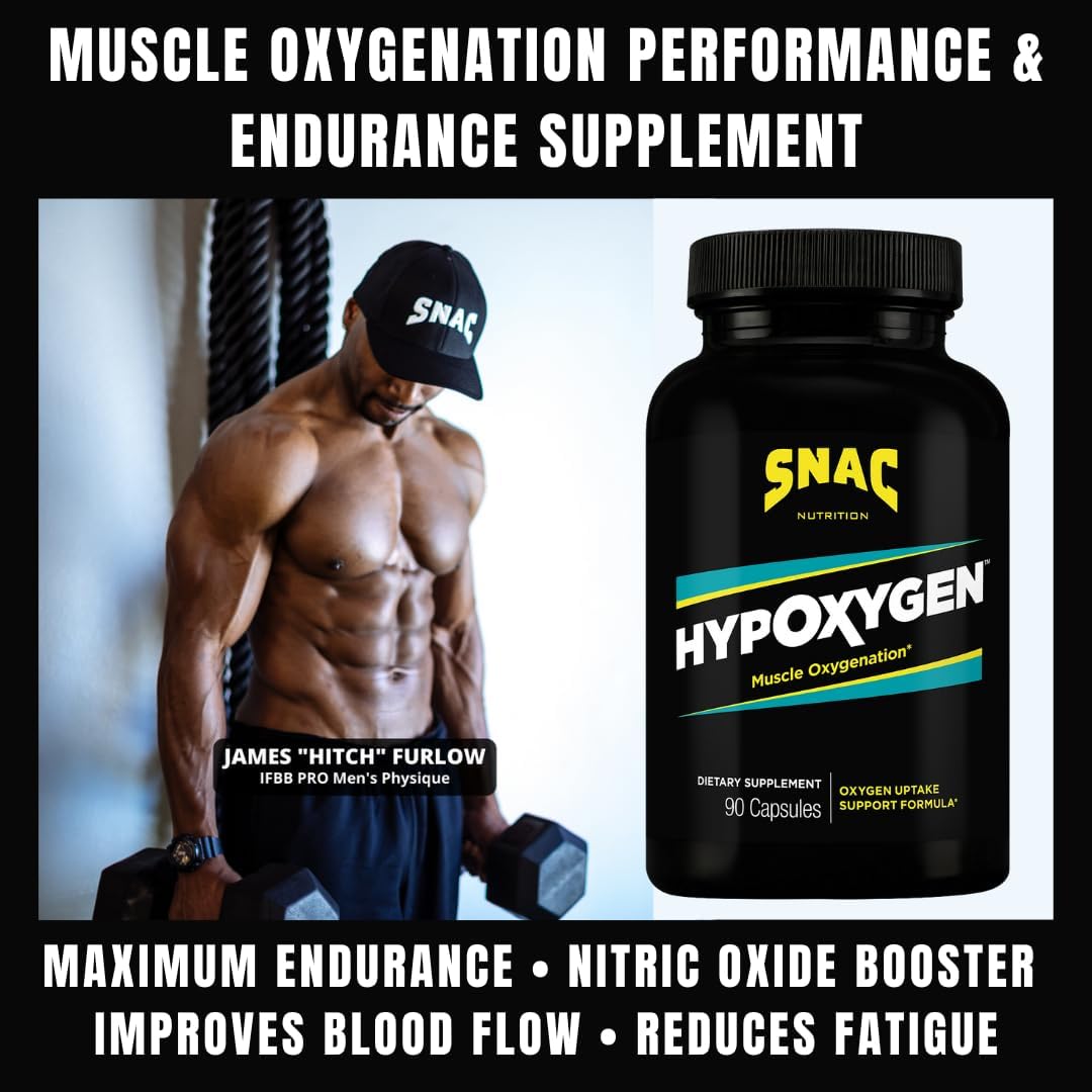 SNAC HypOxygen – Formula for Oxygenation and Performance, 90 Capsules