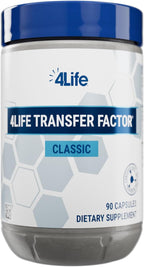 4Life Transfer Factor Classic - Apoyo Inmunológico con Calostro, 90 Cápsulas Vegetales