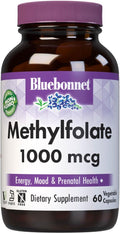 BlueBonnet Nutrition Metilfolato 1000 mcg - 60 Cápsulas Vegetales