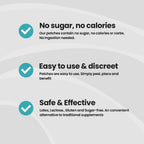 Veru Wellness Antioxidant Power Duo Parches de Vitamina C y Glutatión - Parche Tópico Autoadhesivo de Liberación Prolongada, 8-10 Horas (Suministro para 42 Días)