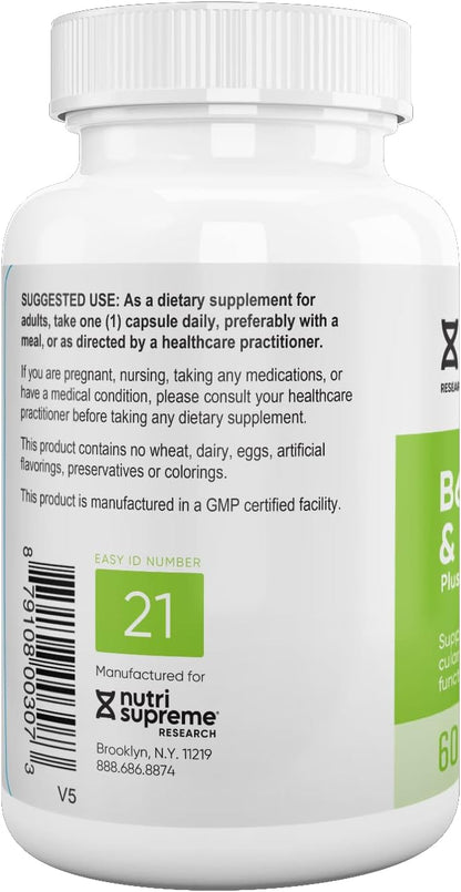 Nutri Supreme, Folato con B6 y B12, Ayuda a – Funcionamiento normal del sistema nervioso: La vitamina B6 y la – Image 3
