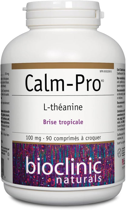 Bioclinic Calm Pro Chewable Tablets, 90 Count – Image 4