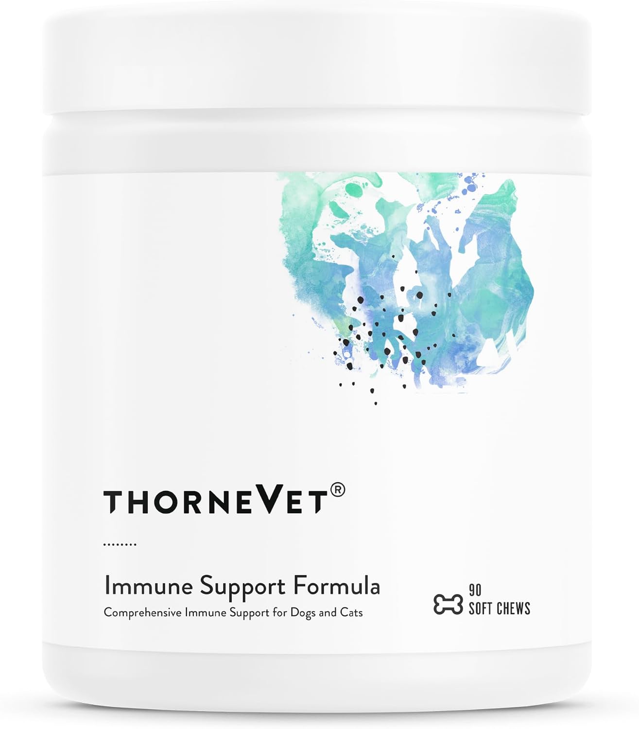 ThorneVET Immune Support Formula – Apoyo Inmunitario para Perros y Gatos, 90 Soft Chews