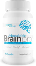 Unbreakable Brain Pro - Suplemento para la Memoria y Enfoque