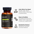 Endur Niacin IR (Immediate Release) Nicotinic Acid 500 mg, 100 Tablets