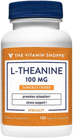 The Vitamin Shoppe L-Teanina 100 mg - 120 Cápsulas