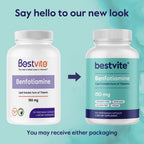 BESTVITE Benfotiamina 150 mg, 120 Cápsulas Vegetales