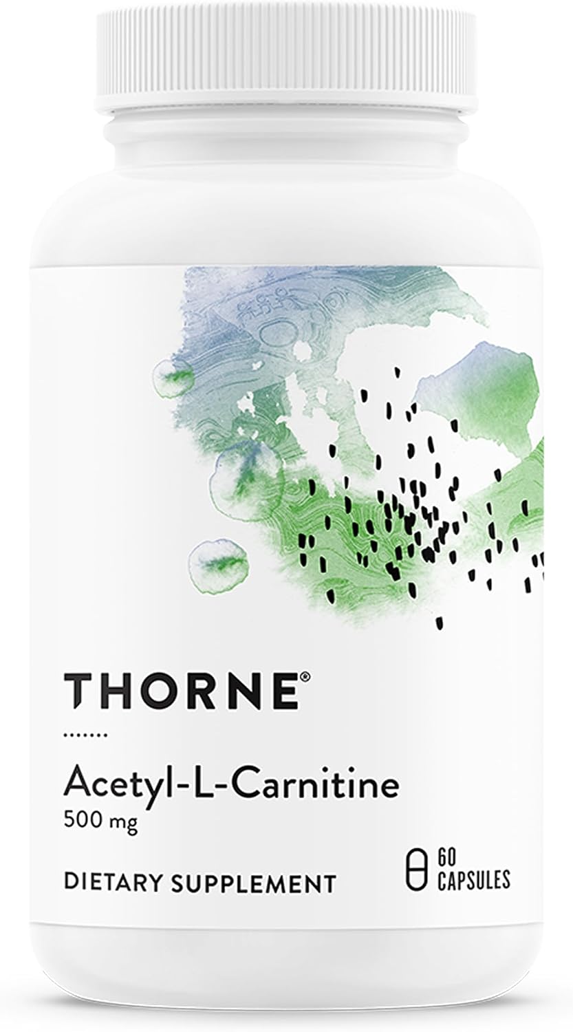 THORNE Acetil-L-Carnitina 500 mg - 60 Cápsulas