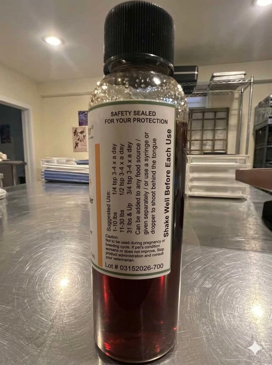 Trachea Soother Syrup 5-PACK Horehound Honey - Natural Herbal Remedy for Collapsed Trachea Symptoms (5 x 148 ml)