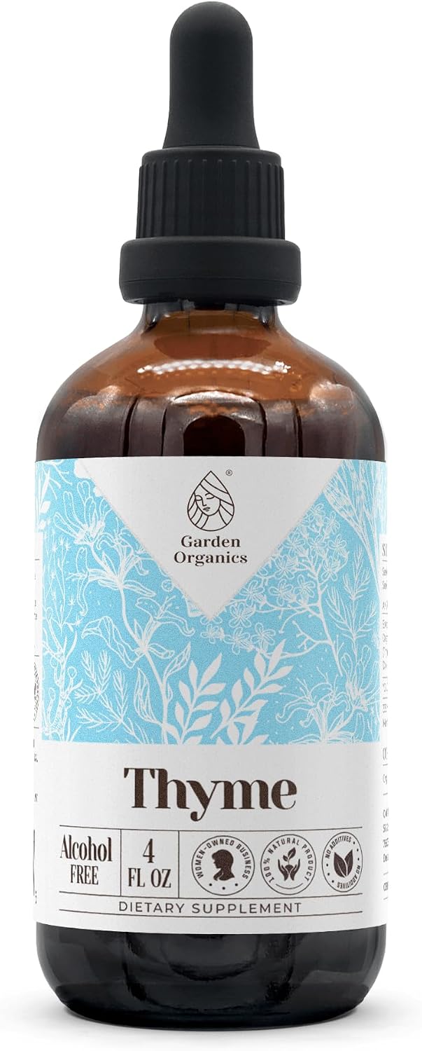 Extracto de Tomillo sin Alcohol - Tintura Natural - 118 ml