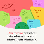 NutraChamps Complejo de Vitaminas B Orgánico para Niños – Gotas Líquidas con Sabor a Bayas (120 porciones)
