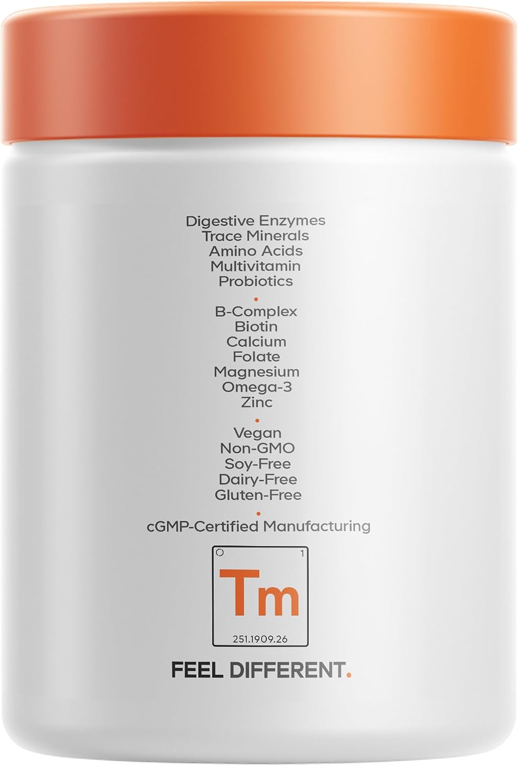 Codeage Multivitamínico para Adolescentes – Fórmula de Alimentos Integrales con Omega-3 y Vitaminas A a K - 60 Cápsulas