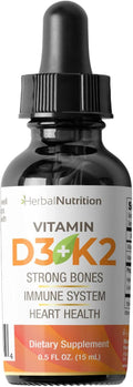 Complejo de Vitamina D3 y K2 5000 UI con K2 MK-7, 270 Dosis