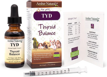 Amber NaturalZ TYD Thyroid Balance – Red Raspberry Leaf : Rica en vitaminas y minerales, apoya el bienestar – Image 6