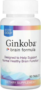Ginsana Ginkoba Brain Formula - 2 Envases de 90 Comprimidos