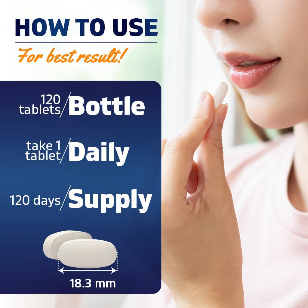Vitamatic Vitamina B6 (Piridoxina HCl), 500 mg – 120 Comprimidos Vegetarianos