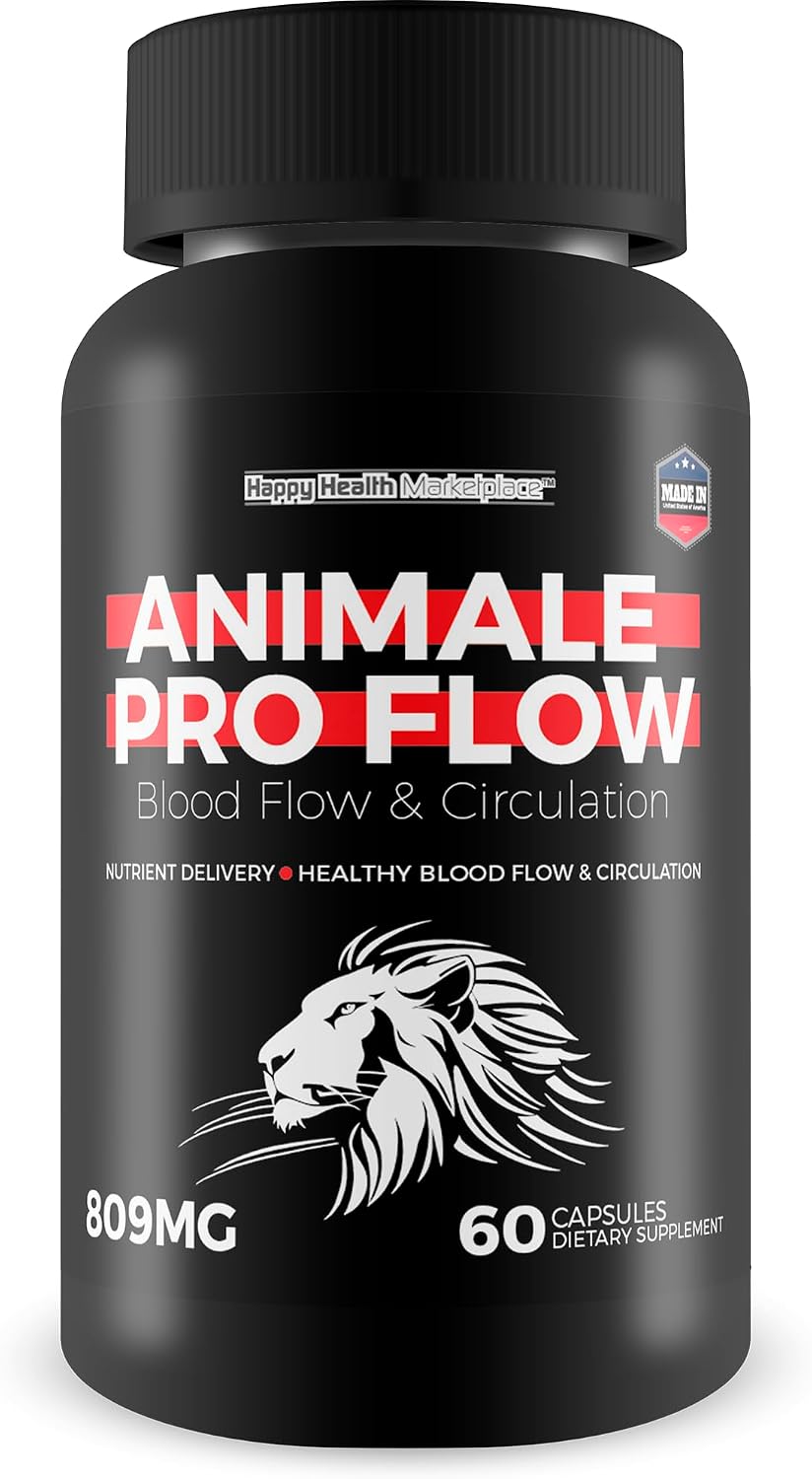 Animale Pro Flow - Complemento alimenticio para el flujo sanguíneo en hombres