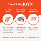 JOYN Supplement Value Pack: Alcohol Flush & Asian Glow Relief, Morning Recovery, Liver Support | con NAC, DHM, Cardo Mariano, Glutatión, B12 | 20 sobres