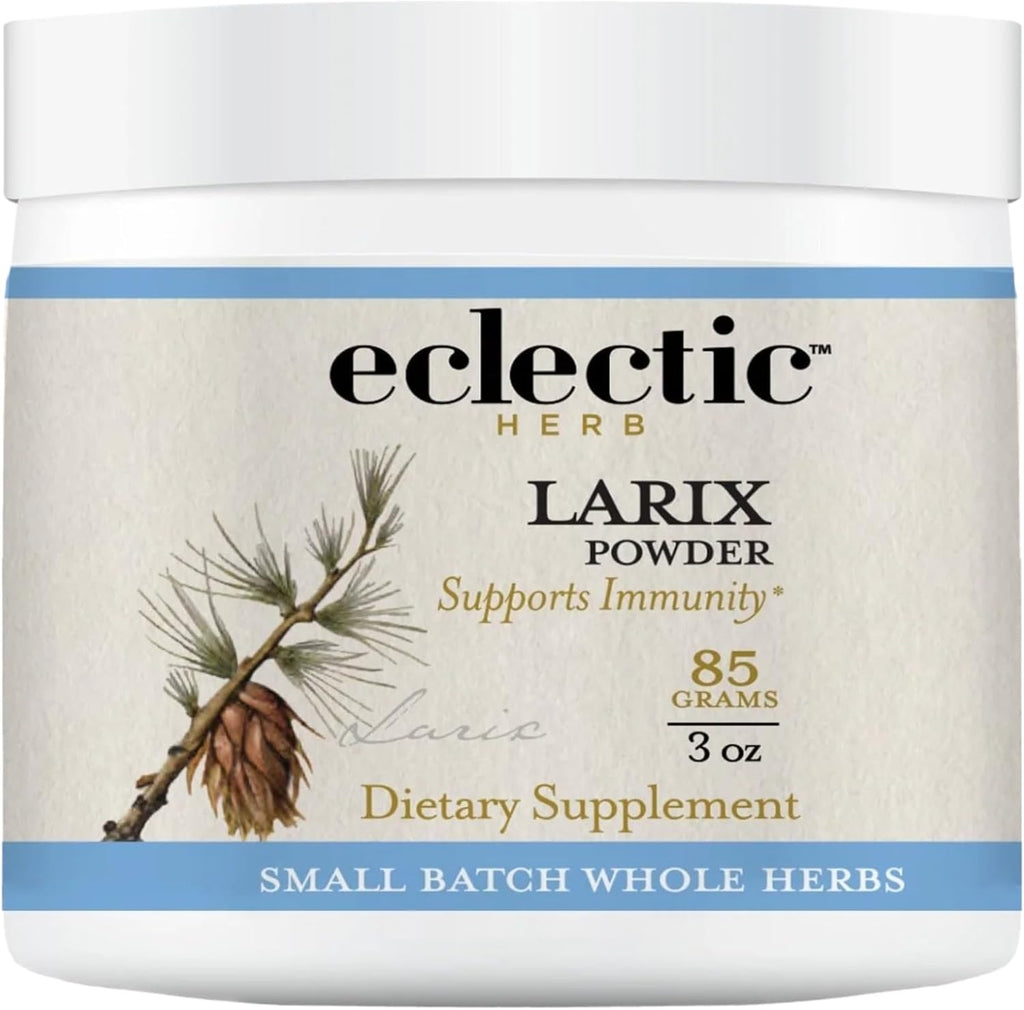 Eclectic Herb Organic Larch Powder | Natural Immune System and Gut Health Support | Larix laricina | Vegan, Gluten-Free, Non-GMO (85 g)