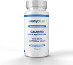 Methyl-Life® Calming con GABA y Azafrán – Cápsulas para el Equilibrio Diario y la Relajación – Vegano, Sin Gluten, Sin Alérgenos | 60 Cápsulas