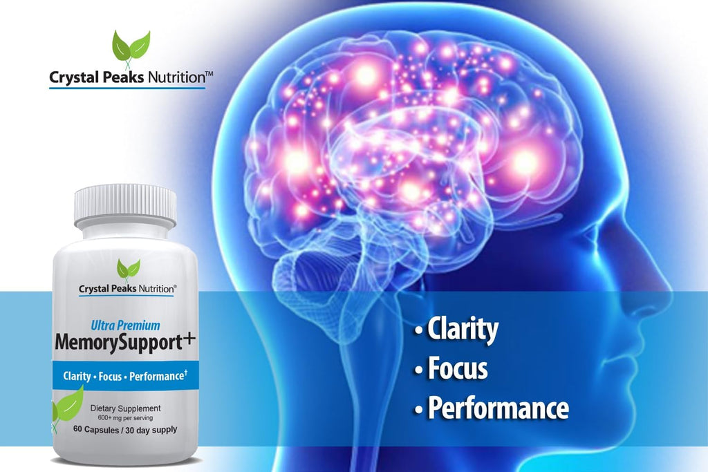Memory Boost + Brain Support – Suplemento Nootrópico para Memoria, Concentración y Claridad Mental