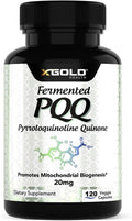 Fermented PQQ 20mg – Pirroloquinolina Quinona, 120 Cápsulas