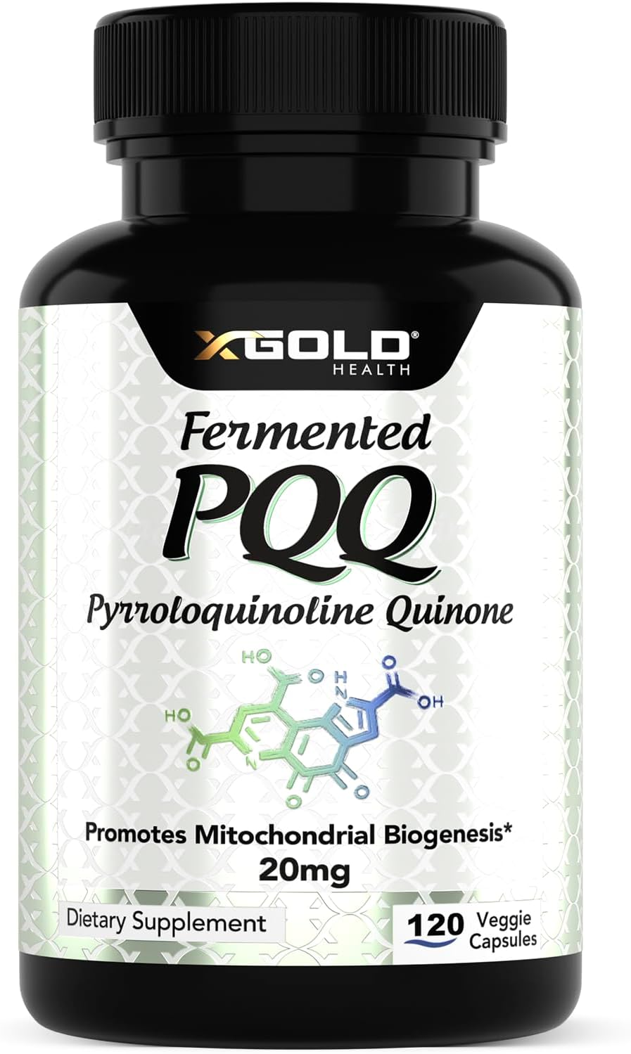Fermented PQQ 20mg – Pirroloquinolina Quinona, 120 Cápsulas