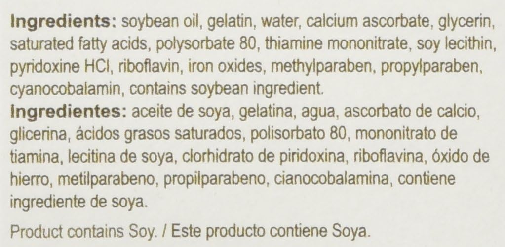 Bedoyecta Multivitamínico con Hierro, Ácido Fólico, Vitamina C, B1, B2, B9 y B12, 30 Comprimidos