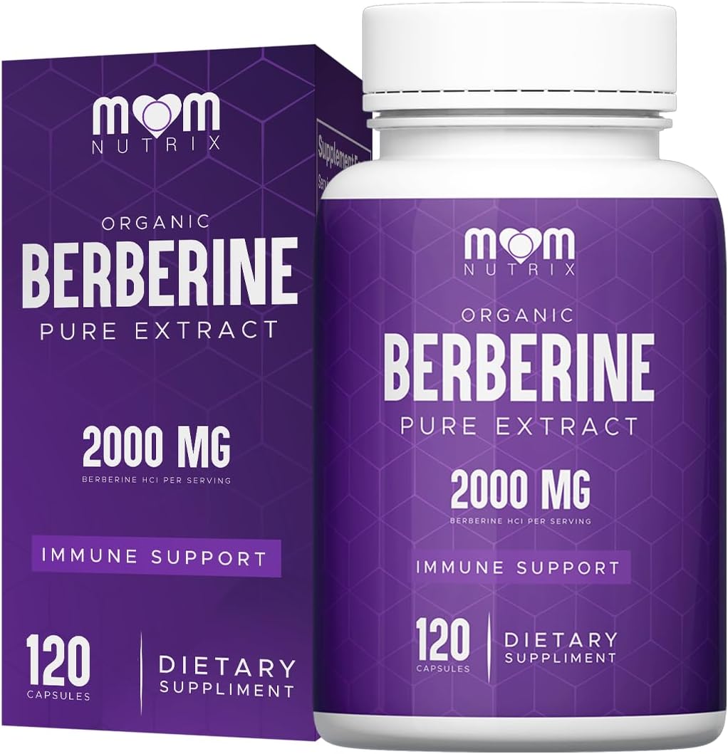 THE MONK Organic Berberine Extract 2000mg - Berberine HCL Supplement