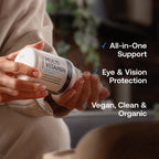 Transparent Labs Multivitamínico Diario para Mujeres – A Base de Alimentos Integrales, Vegano, Orgánico, con Vitaminas, Luteína, Biotina, Folato y Magnesio – 120 Cápsulas