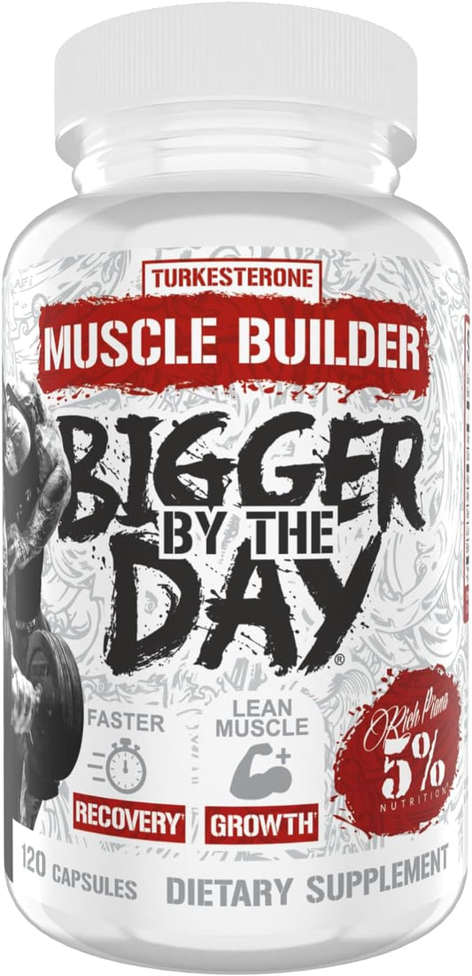 5% Nutrition BiggerByTheDay – 120 Cápsulas (30 Dosis)