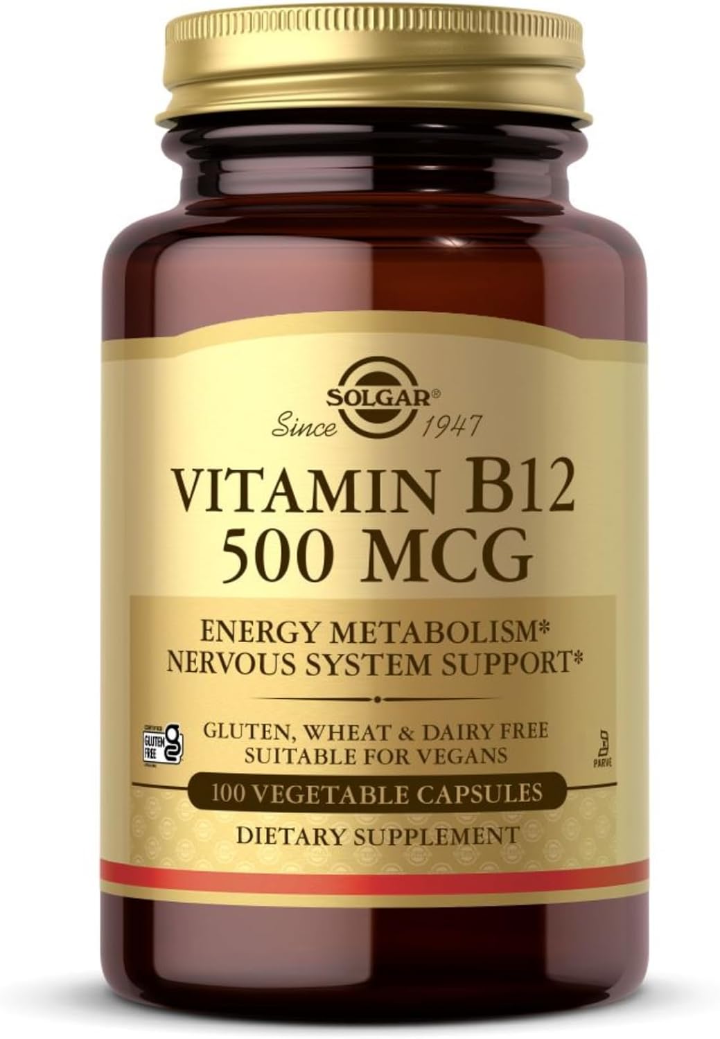 Solgar Vitamina B12 500 mcg - 100 Cápsulas