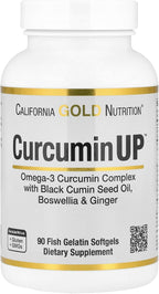 California Gold Nutrition Curcumin UP, 90 Gelatin Softgels