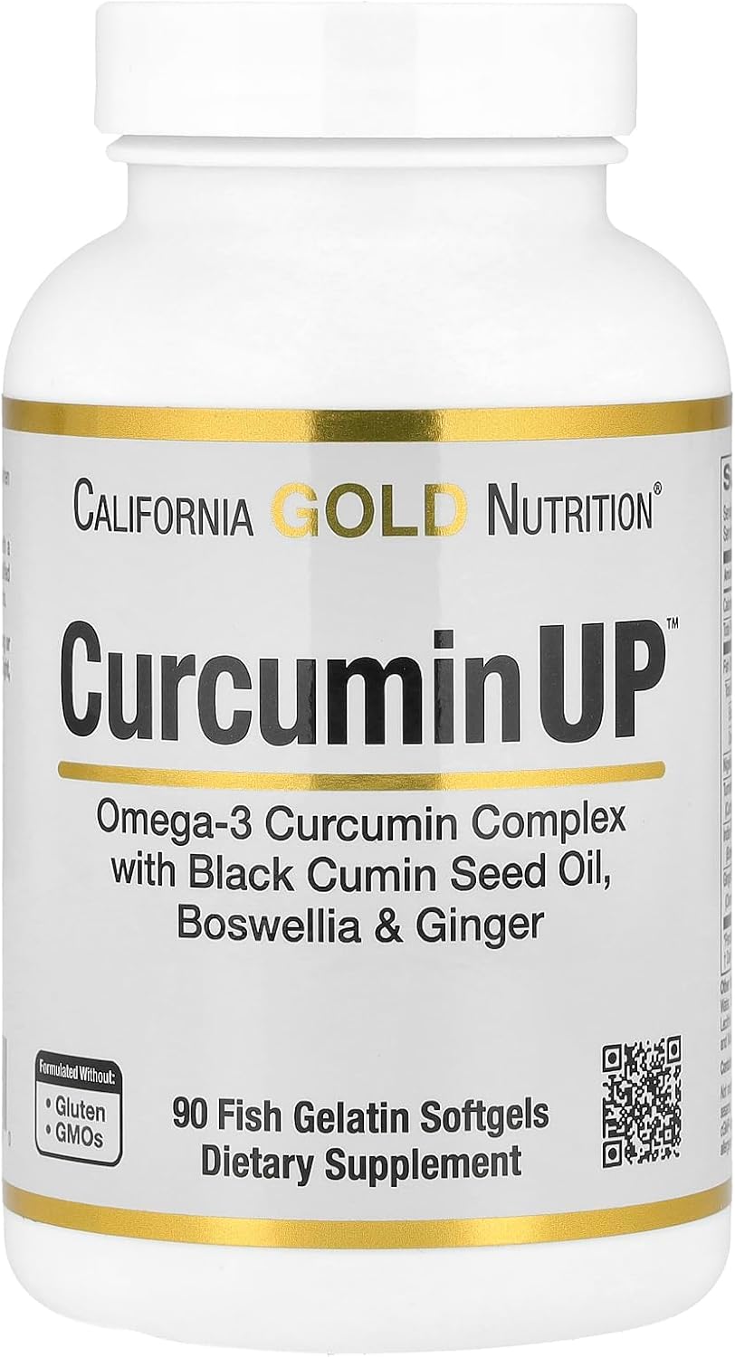 California Gold Nutrition Curcumin UP, 90 Gelatin Softgels