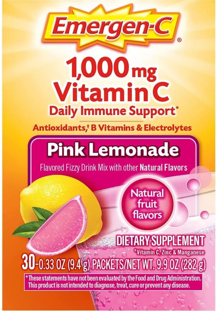 Emergen-C Limonada Rosa - 30 Sobres