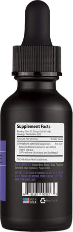 Lyfetrition Sulforafano Activado y Estabilizado 540mg – 4 oz Líquido (220 Dosis)